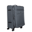 Mala de Viagem Grande Sestini Ultralight Plus com Rodas duplas 360°, Zíper Expansível e Cadeado TSA - Cinza