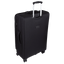 Mala de Viagem Grande Sestini Ultralight Plus com Rodas duplas 360°, Zíper Expansível e Cadeado TSA - Preto