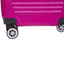 Mala de Viagem Pequena com Rodas 360° Zafira 2T Rosa - Pink