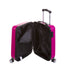 Mala de Viagem Pequena com Rodas 360° Zafira 2T Rosa - Pink