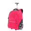 Mochila Carrinho Mega Rodas Paul Frank Classics - Dark Rosa - Pink
