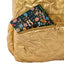Mochila 2 Compartimentos Capricho Estrelas - Dourado