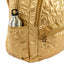 Mochila 2 Compartimentos Capricho Estrelas - Dourado