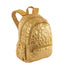 Mochila 2 Compartimentos Capricho Estrelas - Dourado