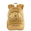 Mochila 2 Compartimentos Capricho Estrelas - Dourado
