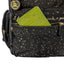 Mochila 2 Compartimentos Paul Frank Styles - Black N Gold