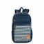Kit Mochila 2 Compartimentos e Estojo Box Especial Paul Frank World - Azul Marinho