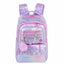 Kit Mochila 2 Compartimentos e Lancheira Grande Sestini Wonder Lilás - Metálico
