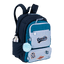 Mochila 2 Compartimentos Capricho Class Cosmic Patches - Azul