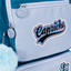Mochila 2 Compartimentos Capricho Class Cosmic Patches - Azul