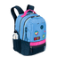 Mochila 2 Compartimentos Paul Frank Casual Patches - Azul