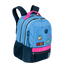 Mochila 2 Compartimentos Paul Frank Casual Patches - Azul