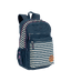 Mochila 2 Compartimentos Paul Frank World Navy Azul - Marinho