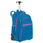 Mochila Carrinho 2 Compartimentos Paul Frank Classics Azul - Aquamarine