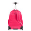 Mochila Carrinho 2 Compartimentos Paul Frank Classics - Dark Rosa - Pink