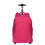 Kit Mochila Carrinho 2 Compartimentos mais Lancheira 2 Compartimentos e Estojo 2 Compartimentos Sestini Crinkle Rosa - Pink