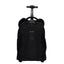 Kit Mochila Carrinho 2 Compartimentos e Lancheira 2 Compartimentos Sestini Crinkle - Preto