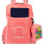 Mochila Carrinho Externo 4 Rodas Paul Frank Casual Laranja - Coral