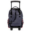 Mochila Carrinho Externo Paul Frank World Azul - Jeans
