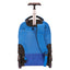 Mochila Carrinho Mega Rodas Paul Frank Classics Azul - Aquamarine