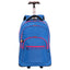 Mochila Carrinho Mega Rodas Paul Frank Classics Azul - Aquamarine