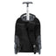 Mochila Carrinho Mega Rodas Paul Frank Classics - Preto