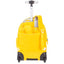 Mochila Carrinho 2 Compartimentos Sestini Rolling Crinkle - Amarelo
