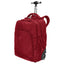Mochila Carrinho 2 Compartimentos Sestini Rolling Grande Crinkle - Vinho