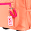Mochila Carrinho 2 Compartimentos Sestini Lover Laranja - Pêssego
