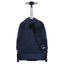 Mochila Carrinho 2 Compartimentos Paul Frank Classics - Azul Marinho