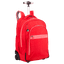 Mochila Carrinho 2 Compartimentos Paul Frank Classics Vermelho - Cereja