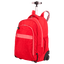 Mochila Carrinho 2 Compartimentos Paul Frank Classics Vermelho - Cereja