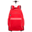 Mochila Carrinho 2 Compartimentos Paul Frank Classics Vermelho - Cereja