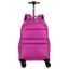 Mochila Carrinho com 4 Rodas Paul Frank Classics - Orquídea