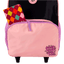 Mochila Carrinho Capricho Block - Pêssego e Lilás