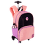 Mochila Carrinho Capricho Block - Pêssego e Lilás