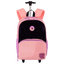 Mochila Carrinho Capricho Block - Pêssego e Lilás