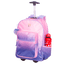 Mochila Carrinho Capricho Paetê - Rosa com Lilás