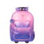 Mochila Carrinho Capricho Paetê - Rosa com Lilás