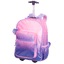 Mochila Carrinho Capricho Paetê - Rosa com Lilás