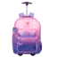 Mochila Carrinho Capricho Paetê - Rosa com Lilás