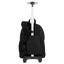 Mochila Carrinho Externo com Base Rígida Sestini Rolling Crinkle 2 - Preto