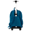 Mochila Carrinho Externo com Base Rígida Sestini Rolling Hydroblock - Azul Noturno