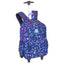 Mochila Carrinho Externo Capricho Student - Borboletas