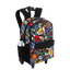 Mochila Carrinho Externo NBA Begins Logos - Preto