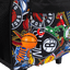 Mochila Carrinho Externo NBA Begins Logos - Preto