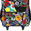 Mochila Carrinho Externo NBA Begins Logos - Preto