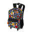 Mochila Carrinho Externo NBA Begins Logos - Preto