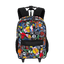 Mochila Carrinho Externo NBA Begins Logos - Preto