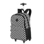 Mochila Carrinho Externo Sestini Rolling Grande Colorido - Xadrez